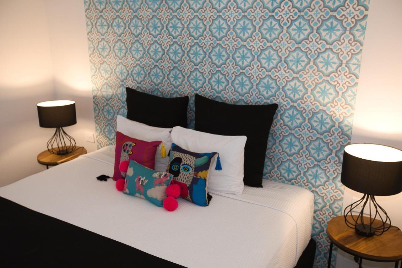 מלון בקאלאר Casa Chukum מראה חיצוני תמונה A bed with cushions