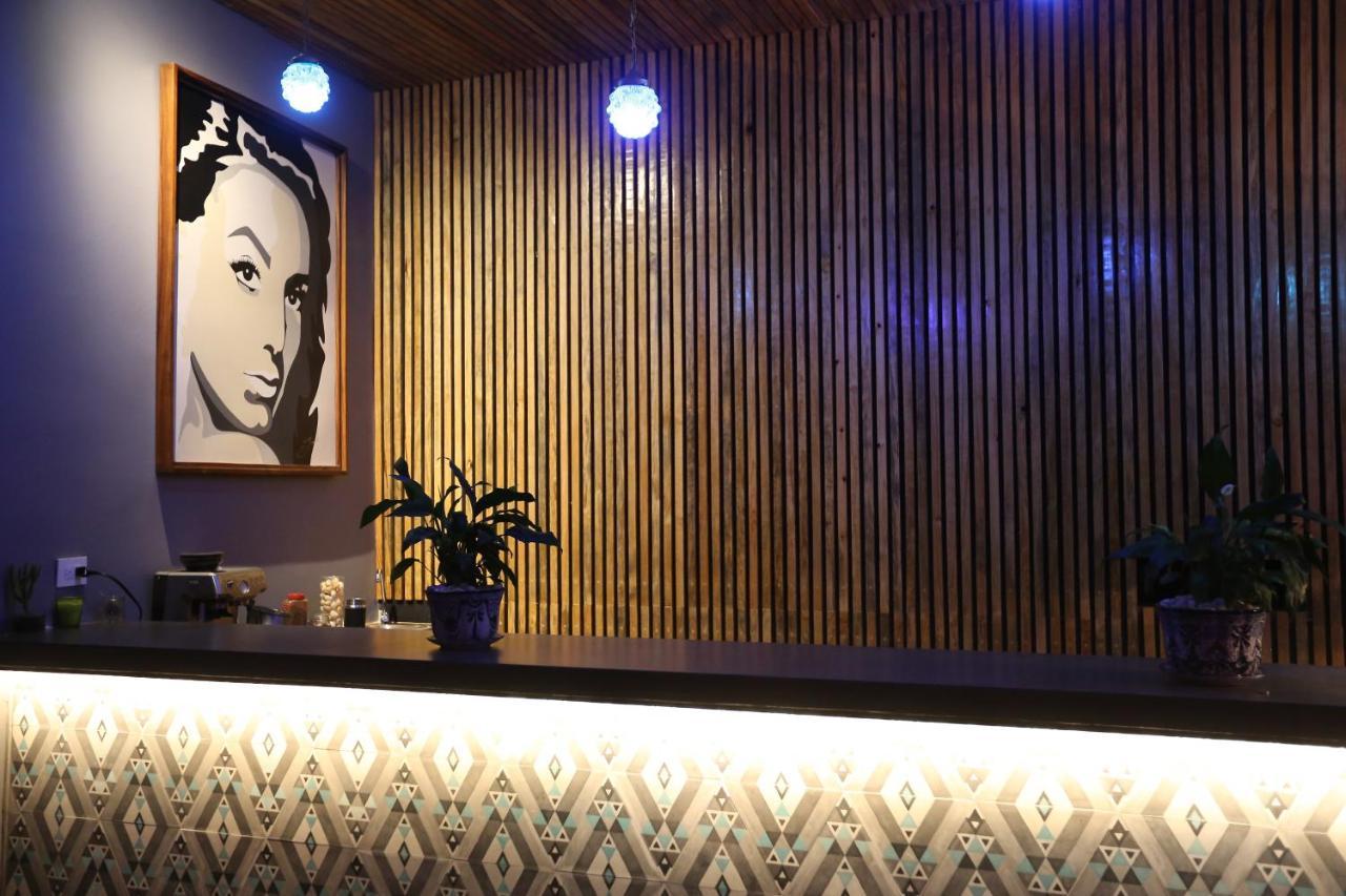 מלון בקאלאר Casa Chukum מראה חיצוני תמונה Reception desk at the hotel