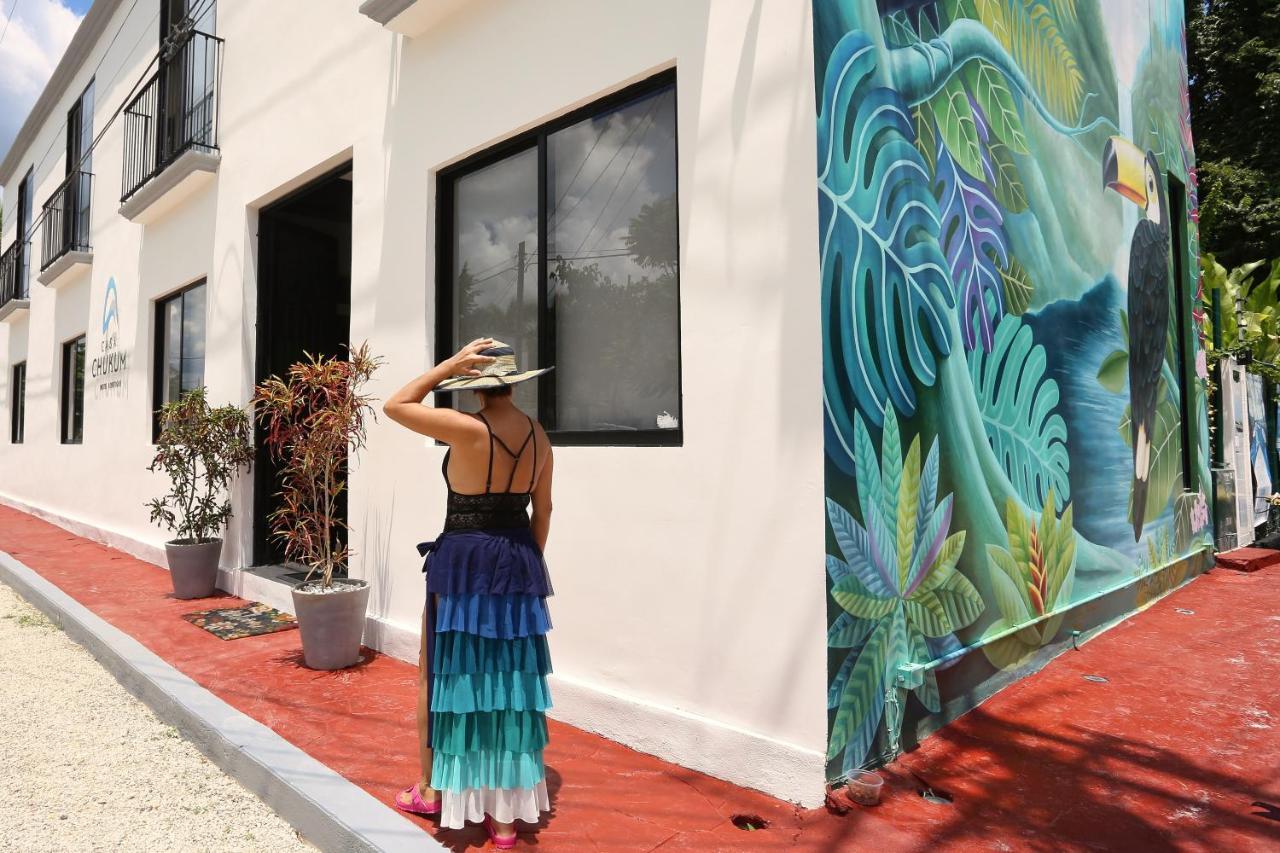 מלון בקאלאר Casa Chukum מראה חיצוני תמונה Mural in Tulum