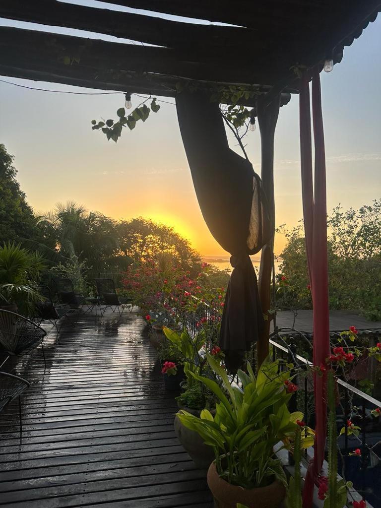 מלון בקאלאר Casa Chukum מראה חיצוני תמונה Sunset at the resort